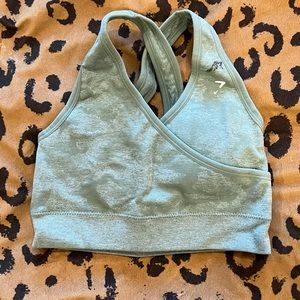 Gymshark camo sports bra